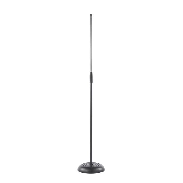 Leilei Hot Sell Heavy Duty Round Base Stable Height Adjustable Microphone Stand for Speech Stage