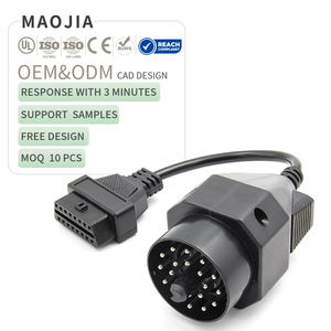 Cable adaptador de 20 pines a OBD2 para interfaz de diagnóstico INPA K-Line con <span class=keywords><strong>Autocom</strong></span> para Escáner de código de motor BMW E39 E38 E53 - Product Image 1