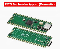 Placa de Desarrollo Raspberry Pi Pico Modelo 101065, Doble Núcleo RP2040, Compatible con Micro Python, Hecho en China