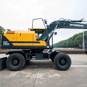 รถขุดล้อยางขนาดเล็ก HW150 สำหรับงานจัดสวนในพื้นที่แคบในเมือง - Product Image 2