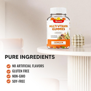 Multivitamin Gummy Vegan Bersertifikat Halal OEM untuk Ibu Hamil, Asam Folat, Zat Besi, Kalsium - Rasa Khusus Berkualitas Tinggi - Product Image 5