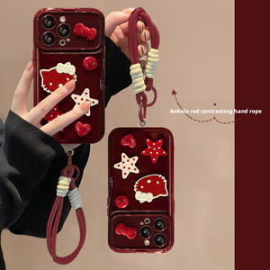 Funda de silicona KT Cat Star Doll con correa y ventana grande para cámara para <span class=keywords><strong>Xiaomi</strong></span> - Product Image 2