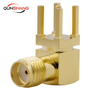 <span class=keywords><strong>SMA</strong></span>-KWE 90-độ bên Phải góc anten ổ cắm cong PCB bảng điều chỉnh <span class=keywords><strong>SMA</strong></span> cong ổ cắm <span class=keywords><strong>rg405</strong></span> RF đồng trục kết nối 50 ohm 0-6 gam - Product Image 3