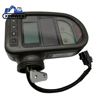 XPower <b>Black</b> Panel <b>Display</b> Excavator Monitor VOE14390065 VOE14636301 for EC210 EC210B EC240B - Product Image 1
