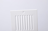 Grille d'aération carrée en acier HVAC RA0804 - Design moderne, grille de diffusion d'air durable pour murs latéraux et ateliers