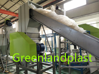 Greenlandplast film sacs évier flotteur réservoir de séparation film pe ligne de lavage sacs tissés ligne de recyclage