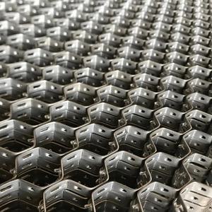 Rete Metallica Esagonale SS304H, Produttore di Rete Metallica a Guscio con Fori di Collegamento, Profondità 19MM per Condotti di Centrali Elettriche - Product Image 2