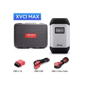 Outil de diagnostic automobile XTOOL XVCI MAX J2534 pour la programmation et le codage des ECU, programmation de clés pour GM/Ford/Lexus/Honda/Acura/Nissan - Product Image 1