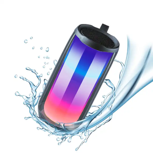 Altavoz Inalámbrico ORO Clip <span class=keywords><strong>4</strong></span> de Alta Calidad, BT5.2, Portátil, con Luces LED RGB, Pantalla Completa Luminosa, Resistente al Agua, Carga Inalámbrica, 500 mAh, Metálico - Product Image 1