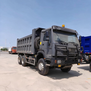 <span class=keywords><strong>Camion</strong></span> benne basculante HOWO 6x4 pour biomasse, 3 essieux, robuste, pour granulés de bois et combustible pour chaudières, chariot de transport de bois - Product Image 1