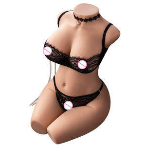 ตุ๊กตายางเพศหญิงครึ่งตัวขนาด 20.2 ปอนด์ หน้าอกใหญ่ สำหรับผู้ชาย ช่วยสำเร็จความใคร่ด้วยระบบดูดและสั่นสะเทือน ออรแกซึมได้ - Product Image 2