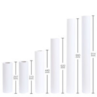 20 "24" 36 "50 yardas 100 yardas 150 yardas Bond Plotter rollo de papel gran formato Cad rollos de papel