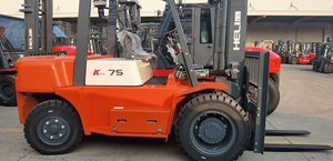 Carretilla elevadora diesel resistente CPCD75 <span class=keywords><strong>7.5Ton</strong></span> con altura de elevación de 4290mm y chasis fuerte - Product Image 4