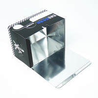 Boîtes en carton jetables personnalisables de couleur ivoire, de qualité alimentaire, avec pelliculage brillant, impression UV et gaufrage pour usage industriel