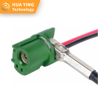 Kabel Fakra tahan air 1Pin dan konektor dapat Disesuaikan, cocok untuk Mobil, Robot, Drone, dan Traktor Pertanian