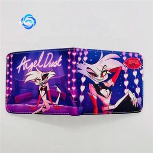 Hazbin酒店动漫印花PU钱包可折叠零钱包学生男女通用复古配件 - Product Image 3