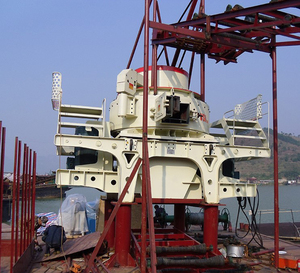 Nuovo Tipo di Frantoio a Impatto ad Asse Verticale VSI per la Produzione di Sabbia e Pietre da Cava con Impianto di Vaglio in Vendita - Product Image 5