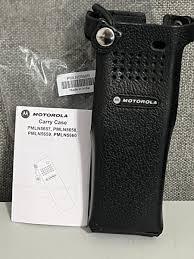 <span class=keywords><strong>APX</strong></span> 6000 & <span class=keywords><strong>APX</strong></span> 8000 için 3 inç sabit kemer döngü ile Motorola pmln56leather deri taşıma çantası - Product Image 3