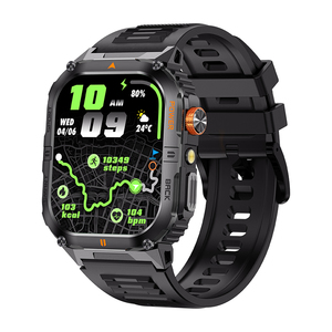 Nâng Cấp Thể Thao Thông Minh Đồng Hồ Sv12 Nhanh Chóng Sạc Nhiều Phong Trào Tracker Tin Nhắn Thông Báo Sức Khỏe Smartwatch Với Đèn Pin - Product Image 3