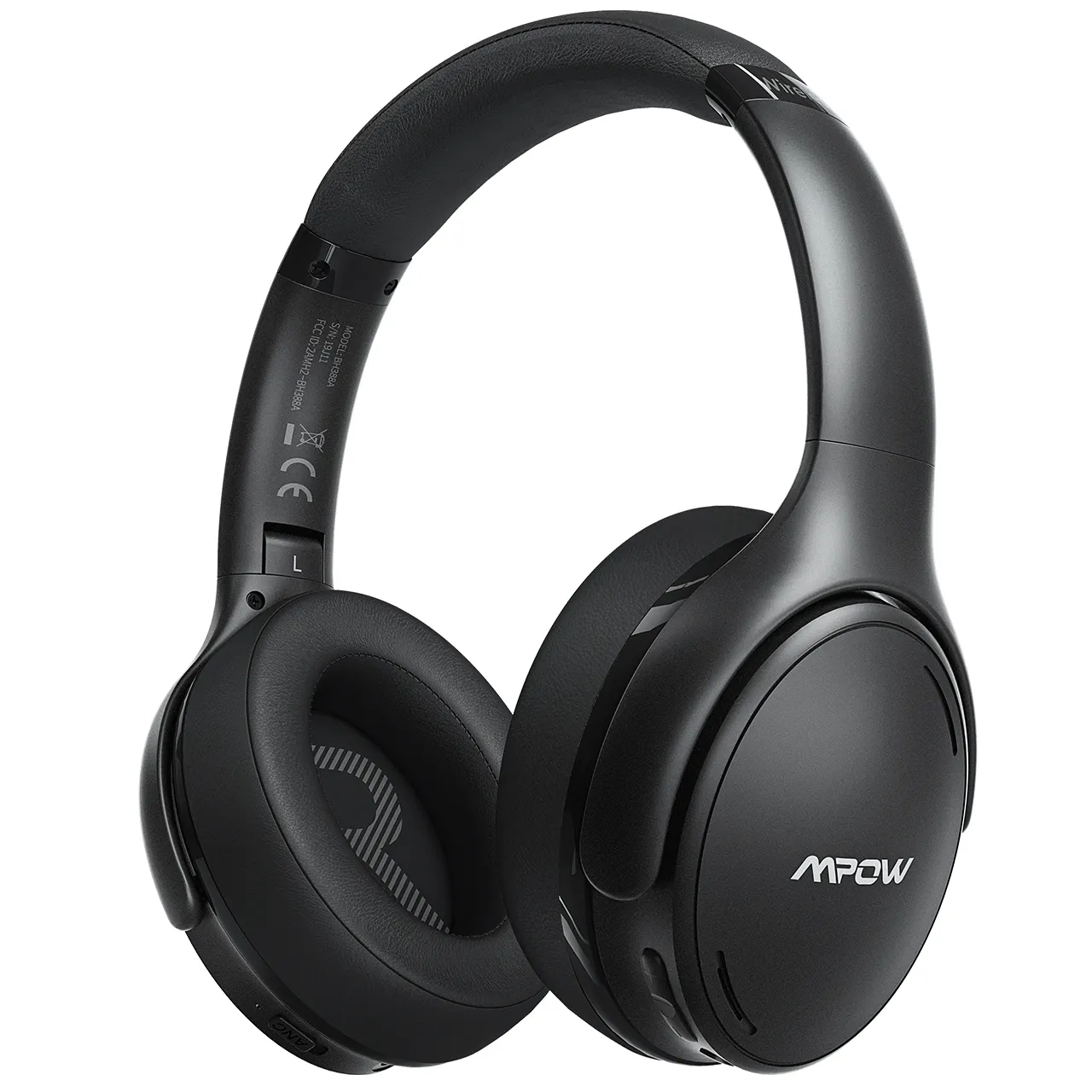 Mpow H19 IPO BT5.0 Active Noise Cancelling Headphones Lightweight Wireless Headset CVC 8.0 Mic 30hrs Playing Fast Charge