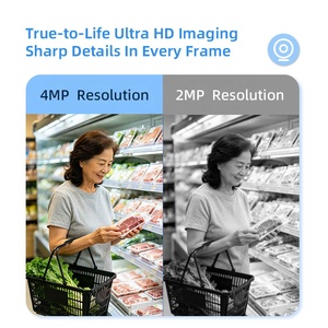กล้องหลอดไฟไร้สายขายดี กล้องวงจรปิด 4K ภาพสีกลางคืน กล้องหลอดไฟอัจฉริยะ WIFI กล้องวงจรปิด <span class=keywords><strong>CCTV</strong></span> เลนส์คู่ กล้องหลอดไฟอัจฉริยะ - Product Image 3