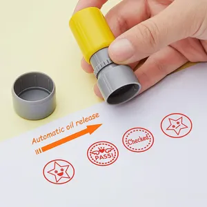 Fast delivery personalized custom design teacher stamps teacher self-inking stamps set
