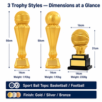 Trofeo de Baloncesto de Resina Personalizado con Acabado en Oro, Plata y Bronce, Premio de Campeón Personalizado, Regalo para Torneos al por Mayor