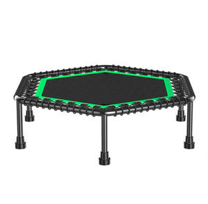 Indoor Home <strong>Exercise</strong> Adult Outdoor Mini Hexagon Trampoline - Product Image 1
