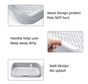 2023 Écologique Intérieur <span class=keywords><strong>Chien</strong></span> Pot Formateur Nouveau Design En Plastique <span class=keywords><strong>Chien</strong></span> Plateau Pet Formation Toilette - Product Image 4