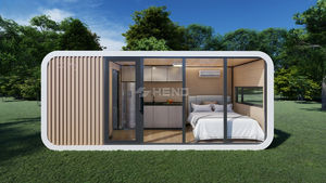 Conteneur <span class=keywords><strong>de</strong></span> bureau modulaire <span class=keywords><strong>de</strong></span> luxe <span class=keywords><strong>de</strong></span> 20 ou 40 pieds, maisonnette préfabriquée portable, mini-cabane - Product Image 5