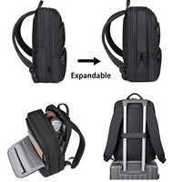 Mochila de Viaje de Negocios de Nuevo Estilo al por Mayor, Múltiples Capas, Impermeable, Multifuncional, Gran Capacidad, Expandible, para Portátil