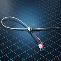 Sonde de capteur RTD en acier inoxydable IP65 à réponse rapide, sonde blindée micro SMD antidéflagrante RTD OEM ODM