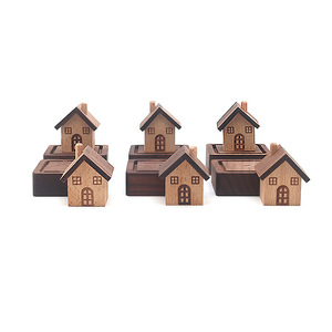 Diffuseur sphérique en bois de noyer noir, pour la maison et la voiture, ornement décoratif - Product Image 3
