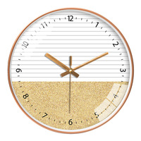 Jam Dinding Plastik Logo Kustom Desain Sederhana Bulat 12 Inci 30Cm Die Wanduhr