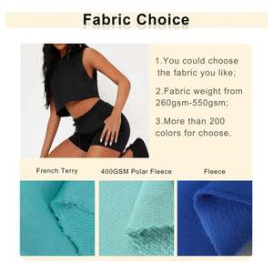 High Quality Custom Logo Crop <b>Top</b> Sleeveless T Shirt Sexy Sport Gym Cotton <b>Black</b> Casual Plain Print Crop <b>Tank</b> <b>Top</b> Women for Club - Product Image 2