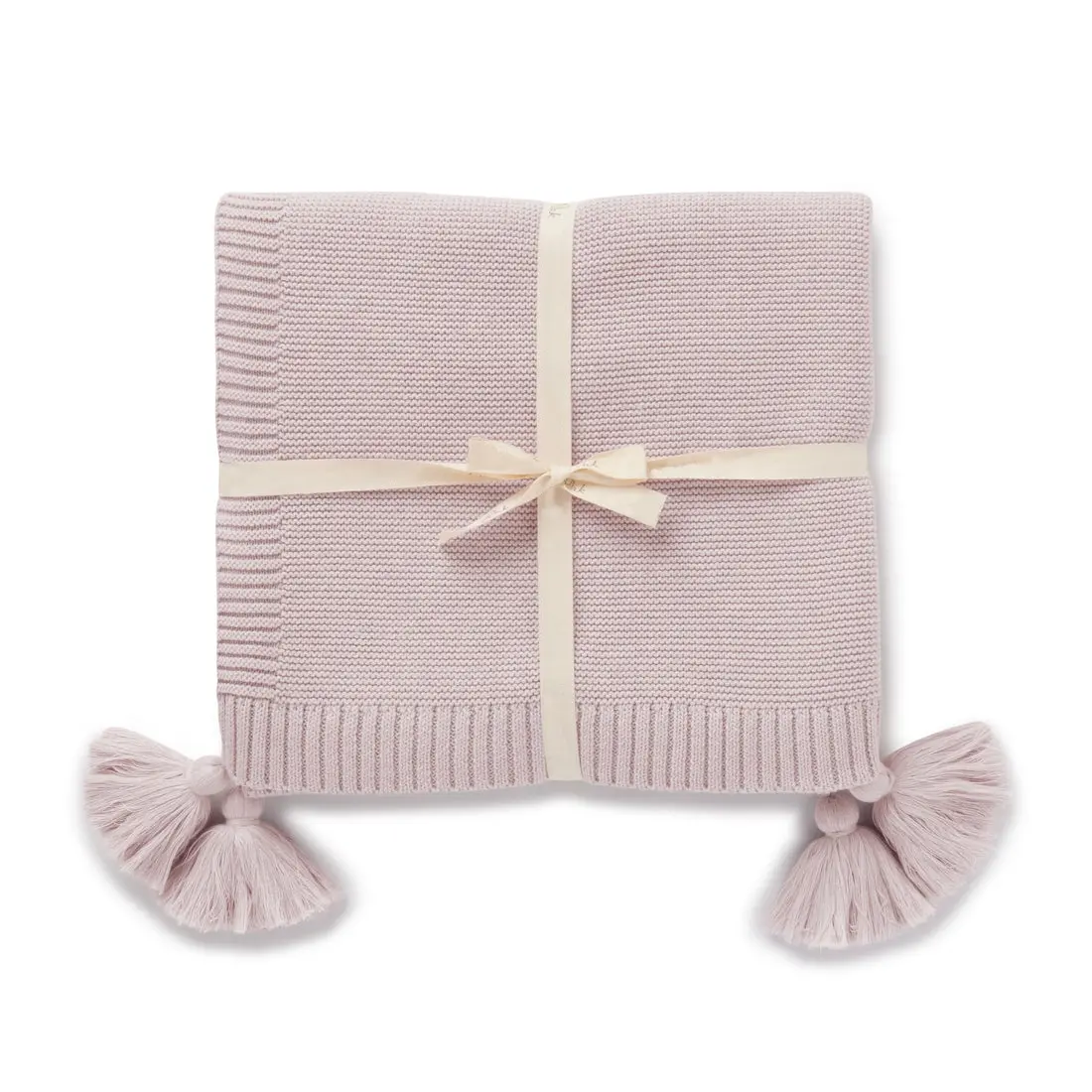 120X100Cm 100% cotone organico Super morbido lussuoso Chunky Knit Baby Shower regalo coperta fasciata per bambini