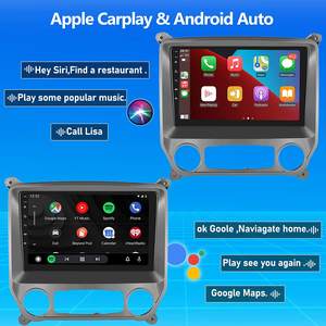 Podofo 10.1 "Autoradio Android pour <span class=keywords><strong>Chevrolet</strong></span> <span class=keywords><strong>Silverado</strong></span> <span class=keywords><strong>2014</strong></span> Autoradio Autoradio Carplay Android Auto GPS Wifi Hifi Audio RDS - Product Image 2