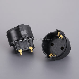 Inserto spina femmina Schuko <span class=keywords><strong>turchia</strong></span> presa inserto spina a 2 Pin 4.8mm germania francia europa inserto spina - Product Image 2