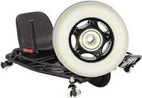 Roues Pu 76mm X 30mm plastique 3 pouces solide petite roue en caoutchouc Sflat roues universelles 2 "1.5" 2.5 "3" pouces