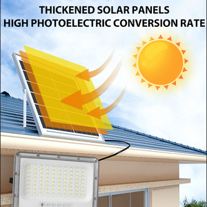 <span class=keywords><strong>Projecteur</strong></span> solaire extérieur étanche IP65, 50W 100W 200W 300W, lumière blanche chaude, <span class=keywords><strong>projecteur</strong></span> <span class=keywords><strong>LED</strong></span> extérieur - Product Image 2