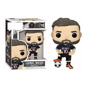 Figura de Messi de 4 Pulgadas, Jugador de Fútbol Número 10, Adorno de Escritorio, Juguete Infantil de Vinilo, Figura de Acción de PVC - Product Image 3