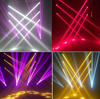 Nueva Llegada de Rigeba, Luz LED de Alta Potencia para Discoteca, DJ, KTV, Tubo Mágico Giratorio Cuadrado