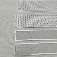 Filtre anti-poussière en maille pour écouteurs WELAND en acier inoxydable gravé chimiquement 8 mm
