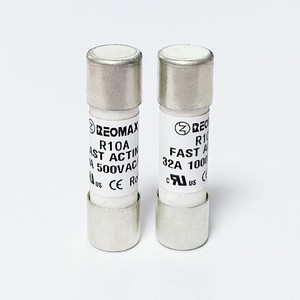 <span class=keywords><strong>Fusible</strong></span> céramique UL/CE/RoHS 10x38mm 15A <span class=keywords><strong>16A</strong></span> 20A 25A 30A 32A 250V-1000VDC/AC, haute capacité, à action rapide/à temporisation - Product Image 2