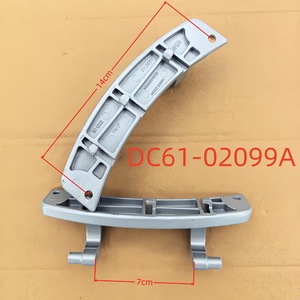 Bisagra de puerta para lavadora DC61-02099A, pieza duradera de plástico de 14cm x 7cm para modelos Samsung de carga frontal - Product Image 1