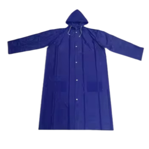 Chubasquero personalizado <span class=keywords><strong>de</strong></span> PVC más vendido Chubasquero impermeable para adultos Hombres Chubasquero con capucha - Product Image 3