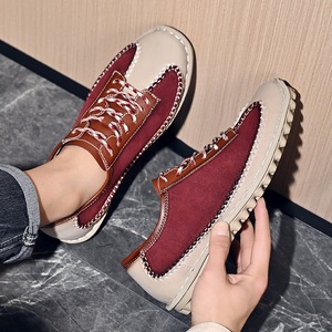 Baskets d'étudiant grande taille mocassins pour hommes chaussures décontractées pour hommes chaussures de marche à cheville basse - Product Image 4