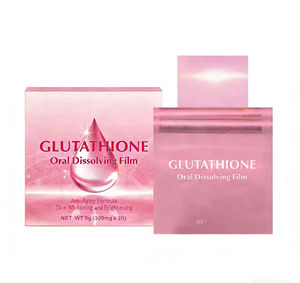 อาหารเสริมเกรด OEM สำหรับรับประ<span class=keywords><strong>ท</strong></span>าน คอลลาเจน กลูต้าไธโอน วิตา<span class=keywords><strong>ม</strong></span>ินบำรุงผิว กลูต้าไธโอนแบบฟิล์<span class=keywords><strong>ม</strong></span>ละลายในปาก - Product Image 1