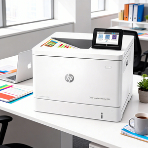 Impresora a <span class=keywords><strong>Color</strong></span> de Alta Velocidad H-P <span class=keywords><strong>Color</strong></span> <span class=keywords><strong>LaserJet</strong></span> <span class=keywords><strong>Enterprise</strong></span> M552 M553 M554 M555, Formato A4, Impresión Dúplex Automática, Gigabit Ethernet, Segura para Oficina - Product Image 2