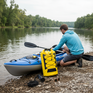 Mochila Impermeable Ligera y Moderna de 25 L con Compartimento para Computadora, Sumergible, para Picnic, Senderismo, Viajes y Natación al Aire Libre - Product Image 6